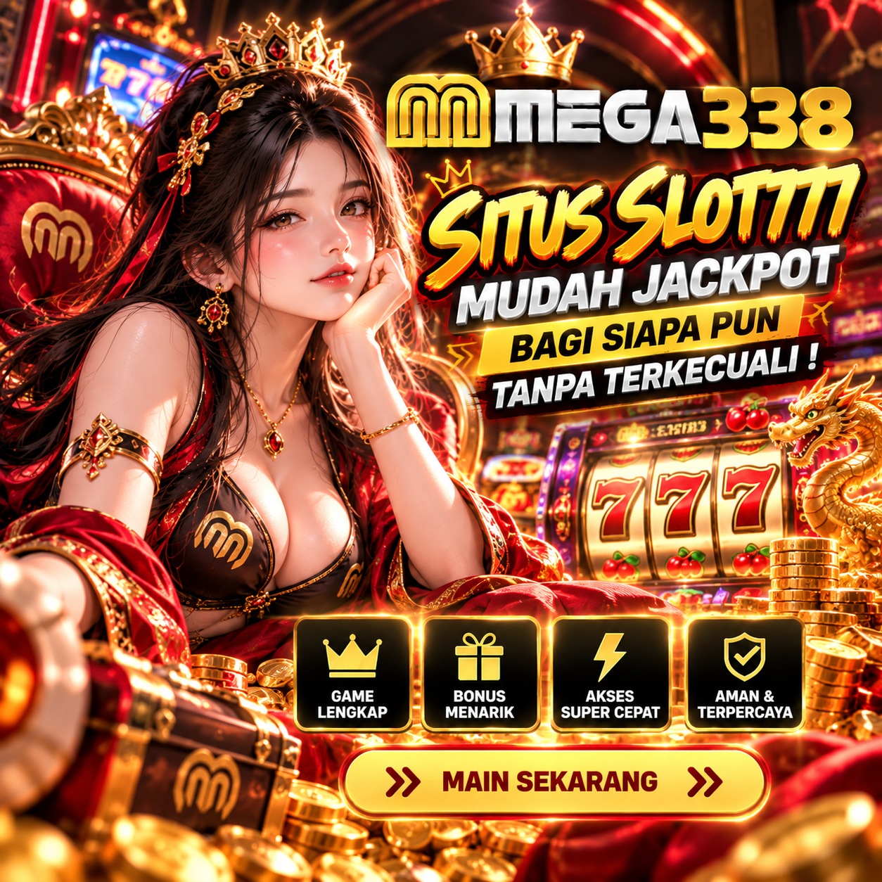 MEGA338 Situs Slot777 Mudah Jackpot Bagi Siapa Pun Tanpa Terkecuali !